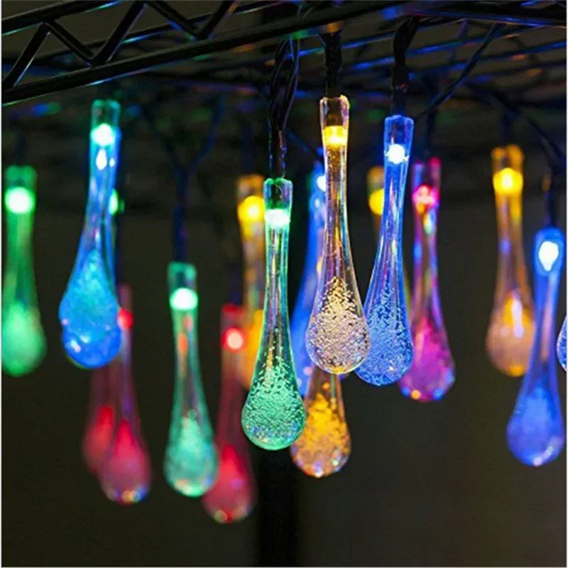 SolarGlow - Flower String Lights