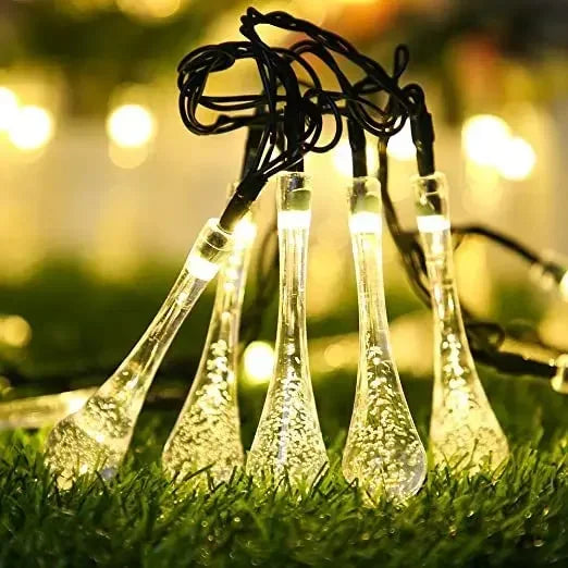 SolarGlow - Flower String Lights