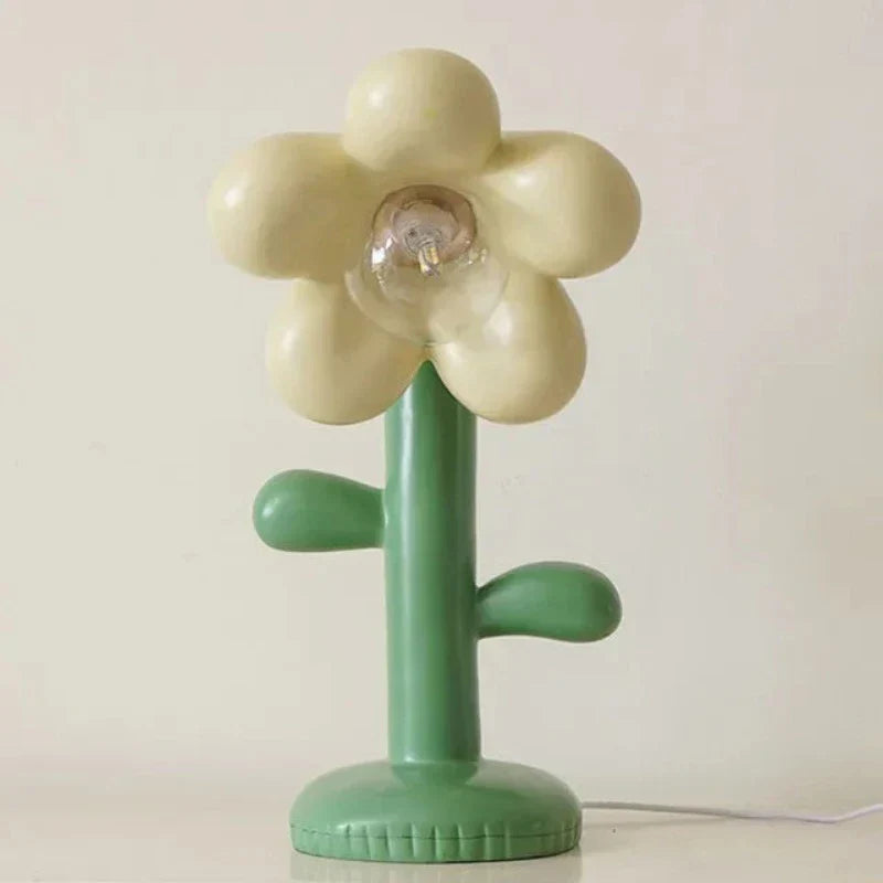 FloraGlow - Bloemvormige LED Tafellamp met LED-lamp – Creatieve Nachtlamp