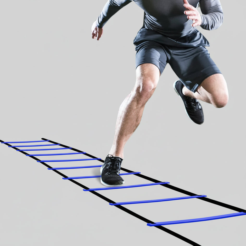 Escada de Agilidade Treino de Velocidade Ajustável Escada Desportiva