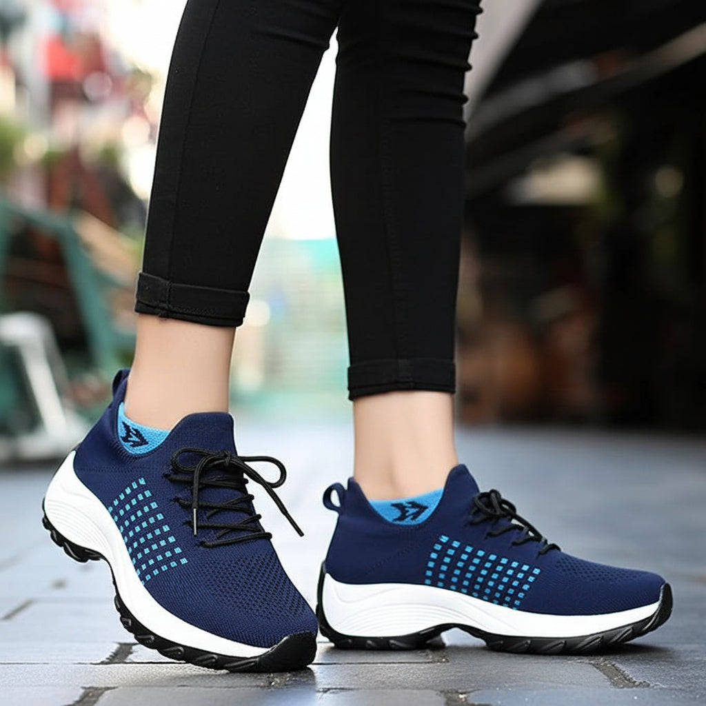 Sneakers Donna Ortopediche Traspiranti Scarpe Sportive Comfort Fit