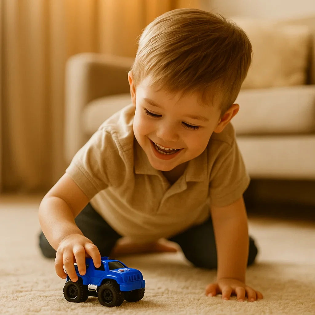 Conjunto de Brinquedos Carros para Crianças Pequenas Carrinhos de Corrida Manuais Miniatura
