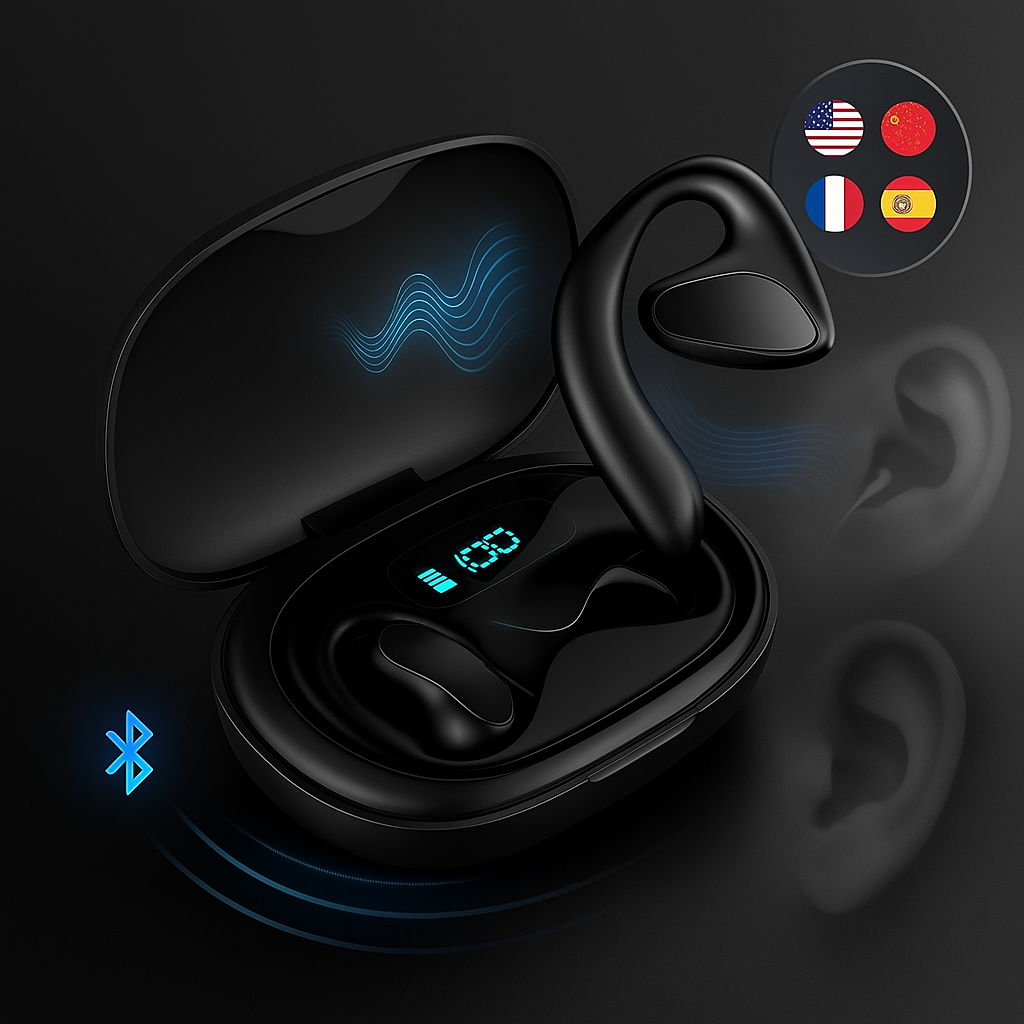 Bluetooth Language Translator Earbuds Real-Time Translation 144 Languages 3