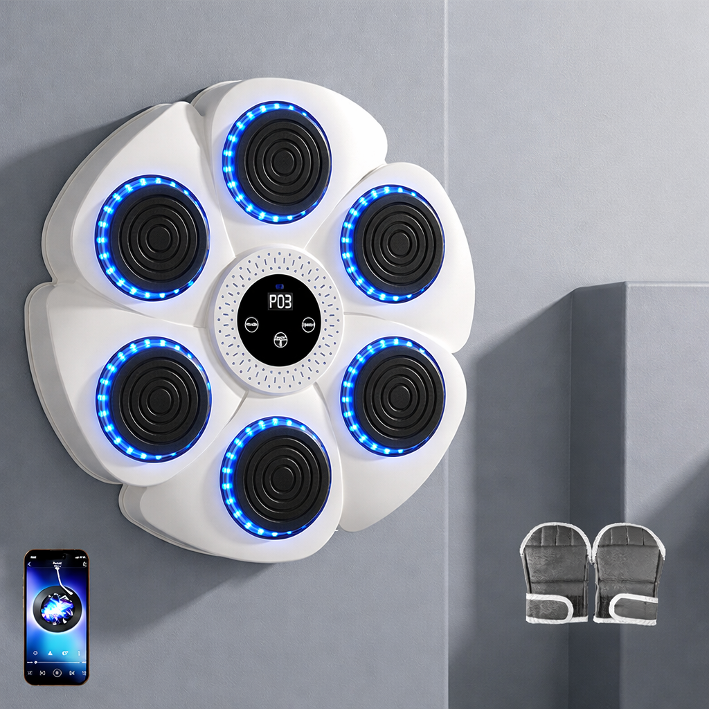 Bokstrainer Reactie Wand Trainer Licht Handschoenen