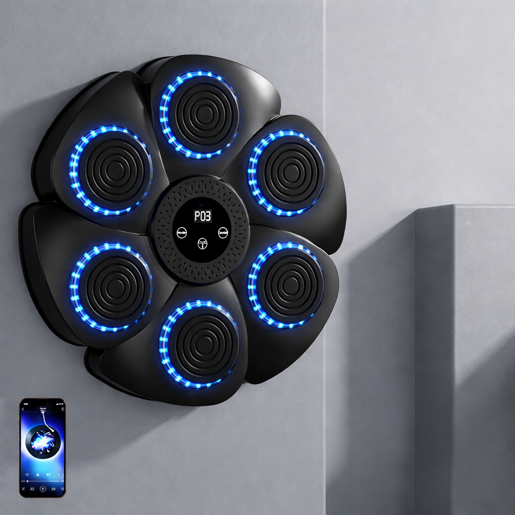 Bokstrainer Reactie Wand Trainer Licht Handschoenen