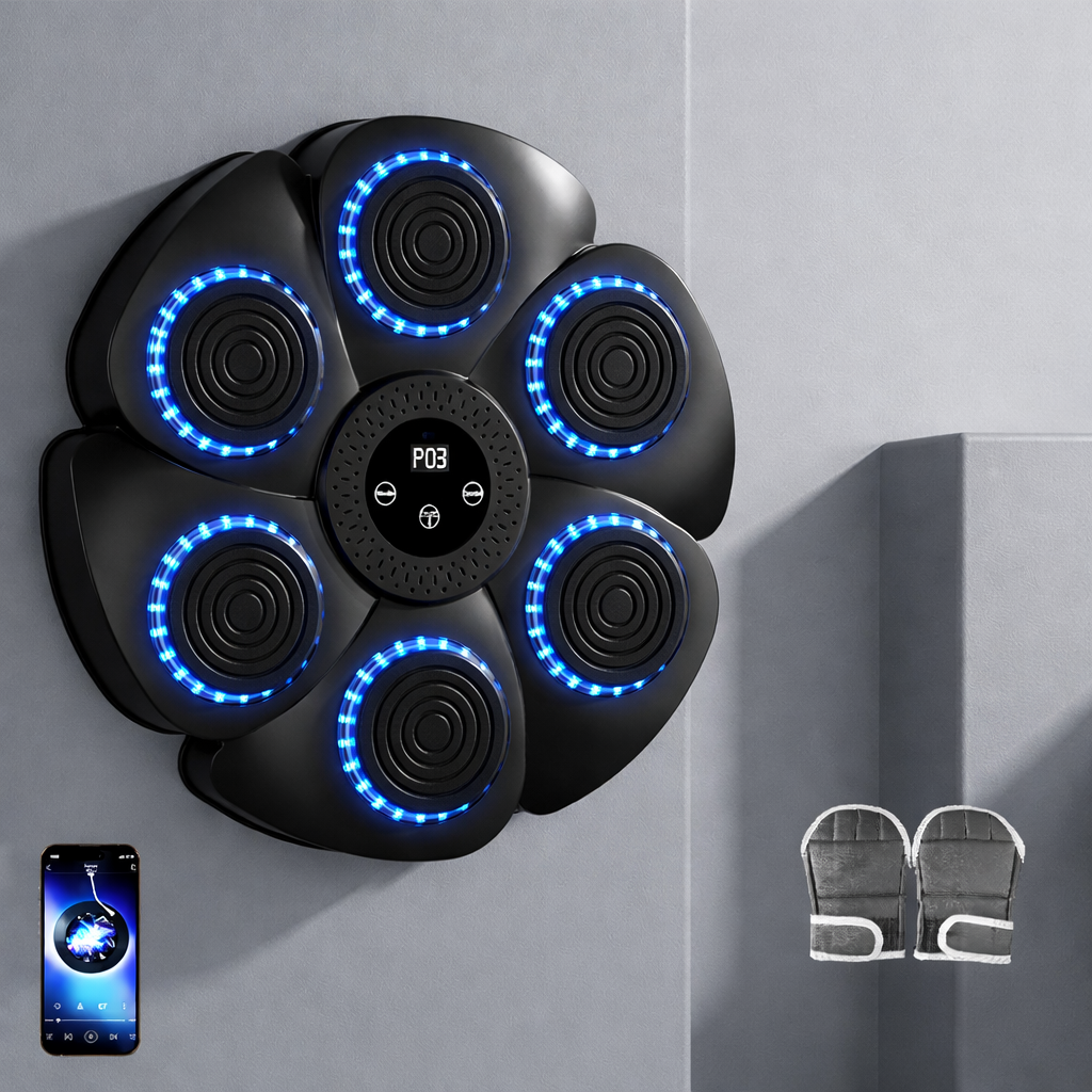 Bokstrainer Reactie Wand Trainer Licht Handschoenen