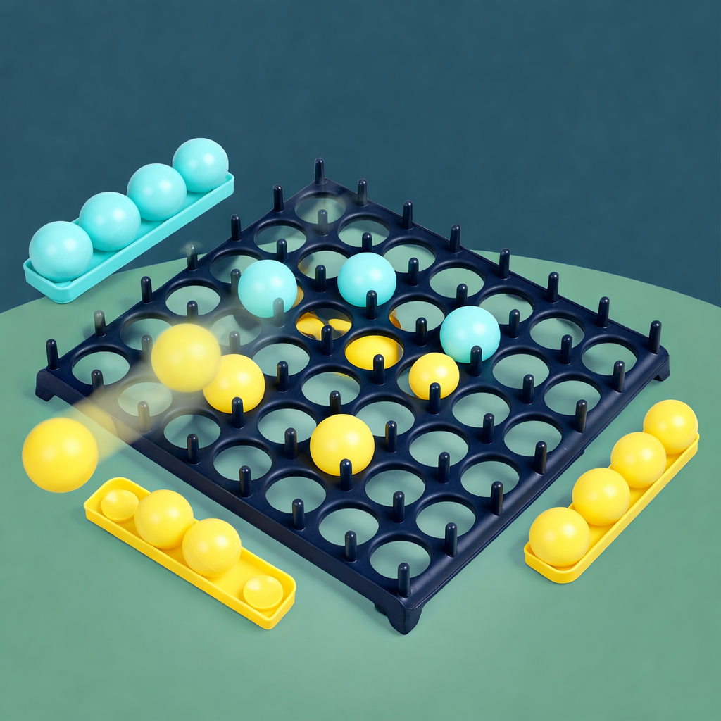 Jogo de Tabuleiro Familiar Interativo Jogo de Bola Educativo