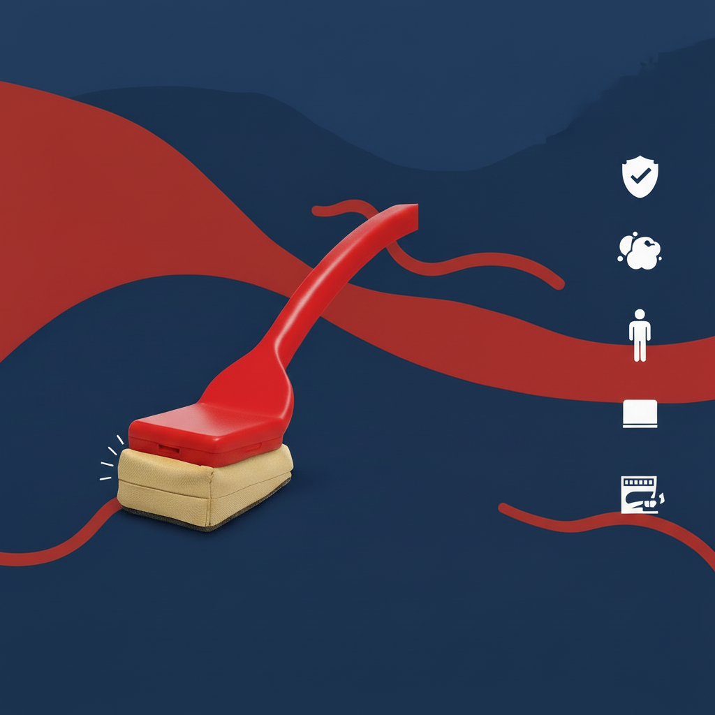 Grillborstel Stoom Borstelvrij Lang Handvat Veilig Reinigen