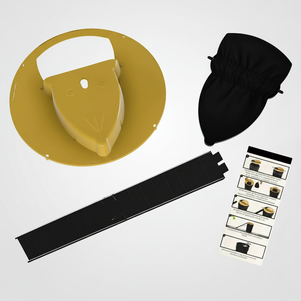 Bucket Mouse Trap for Rodent Control Easy Sanitary Disposal 2