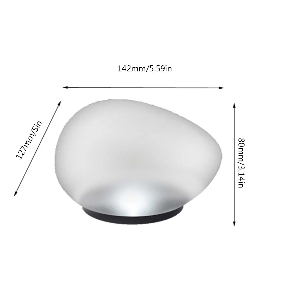 GlowPebble - Solar-Powered LED Pebble Lighting for Garden & Path