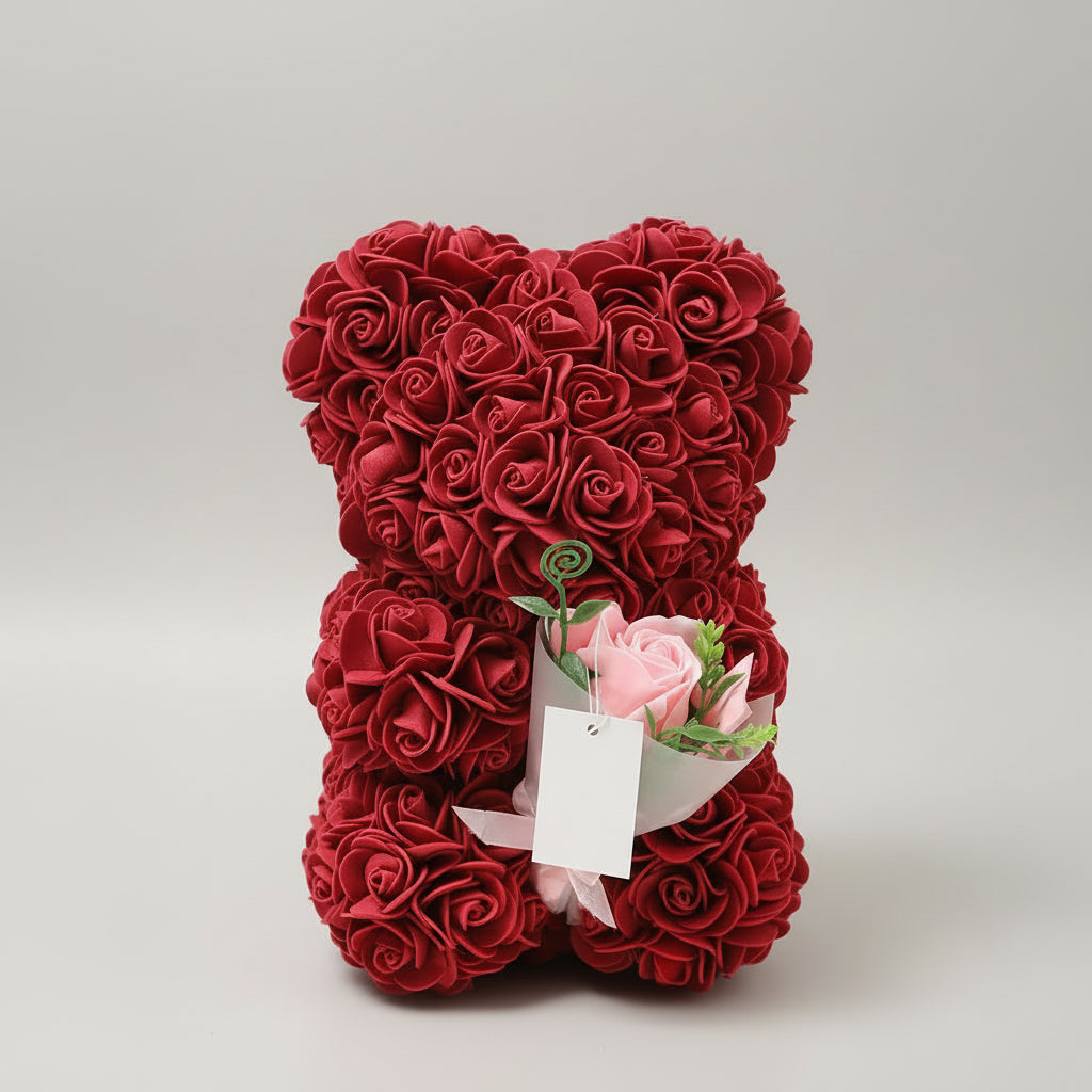Red Roses Bear Perfect Valentine's Day Gift