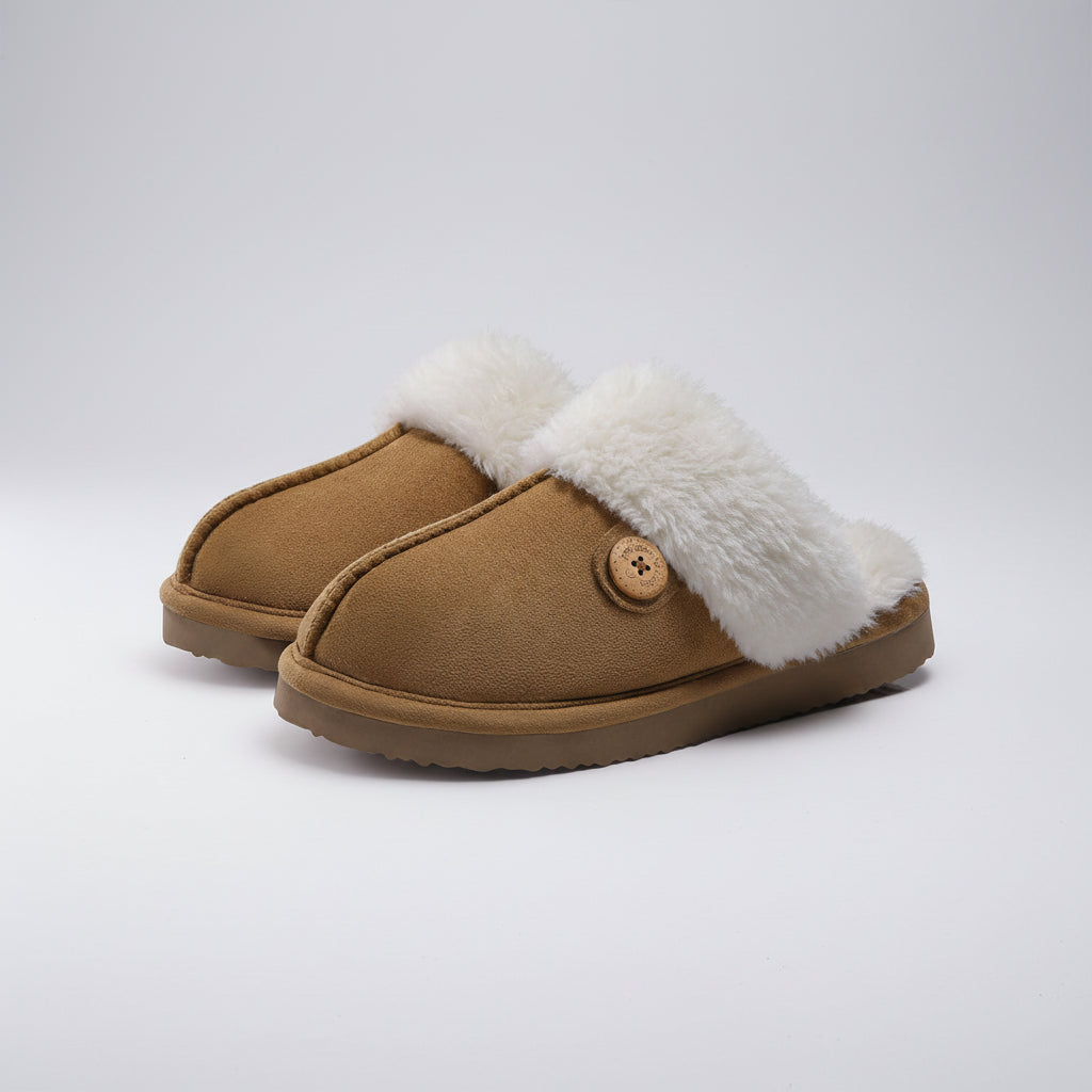 Chinelos Aconchegantes com Forro Interior Acolchoado para Senhora