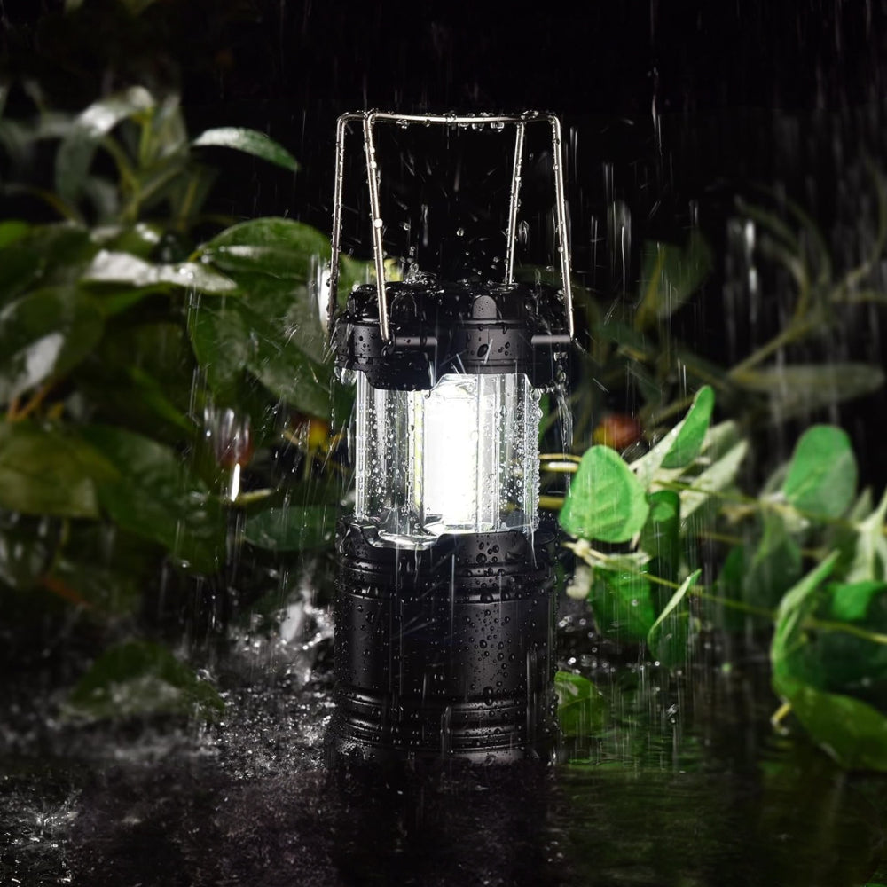 Lanterna de campismo LED dobrável para exterior