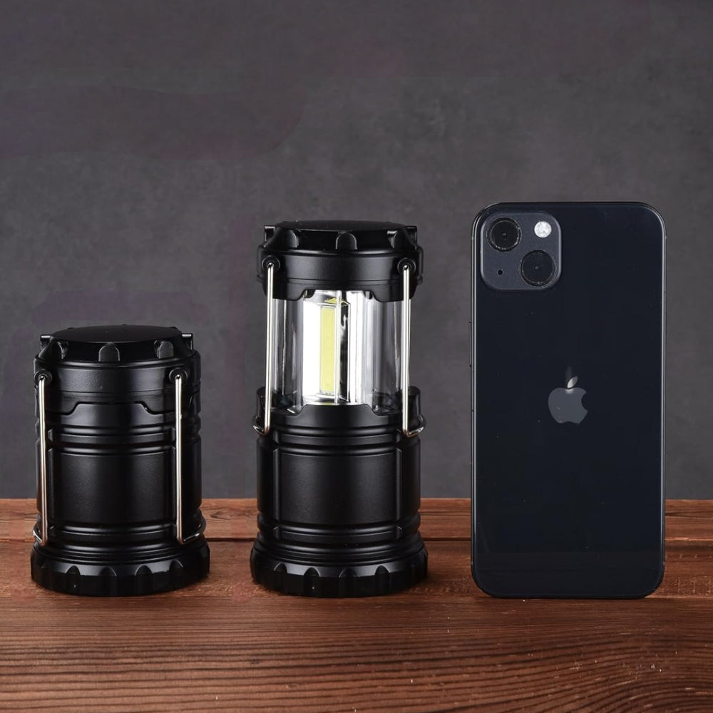 Lanterna de campismo LED dobrável para exterior