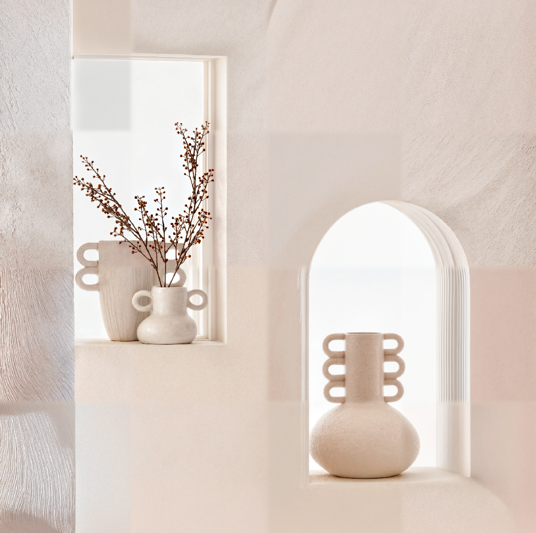 Jarrón Cerámico Estiloso Aelia