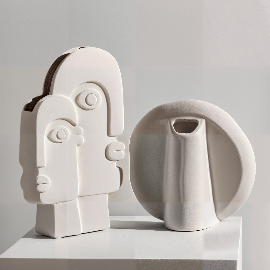 Jarrón facial artístico Apolo