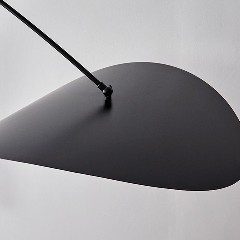 Carins Moderne Wandlamp, Boog, Metaal/Glas, Zwart/Goud, Slaapkamer