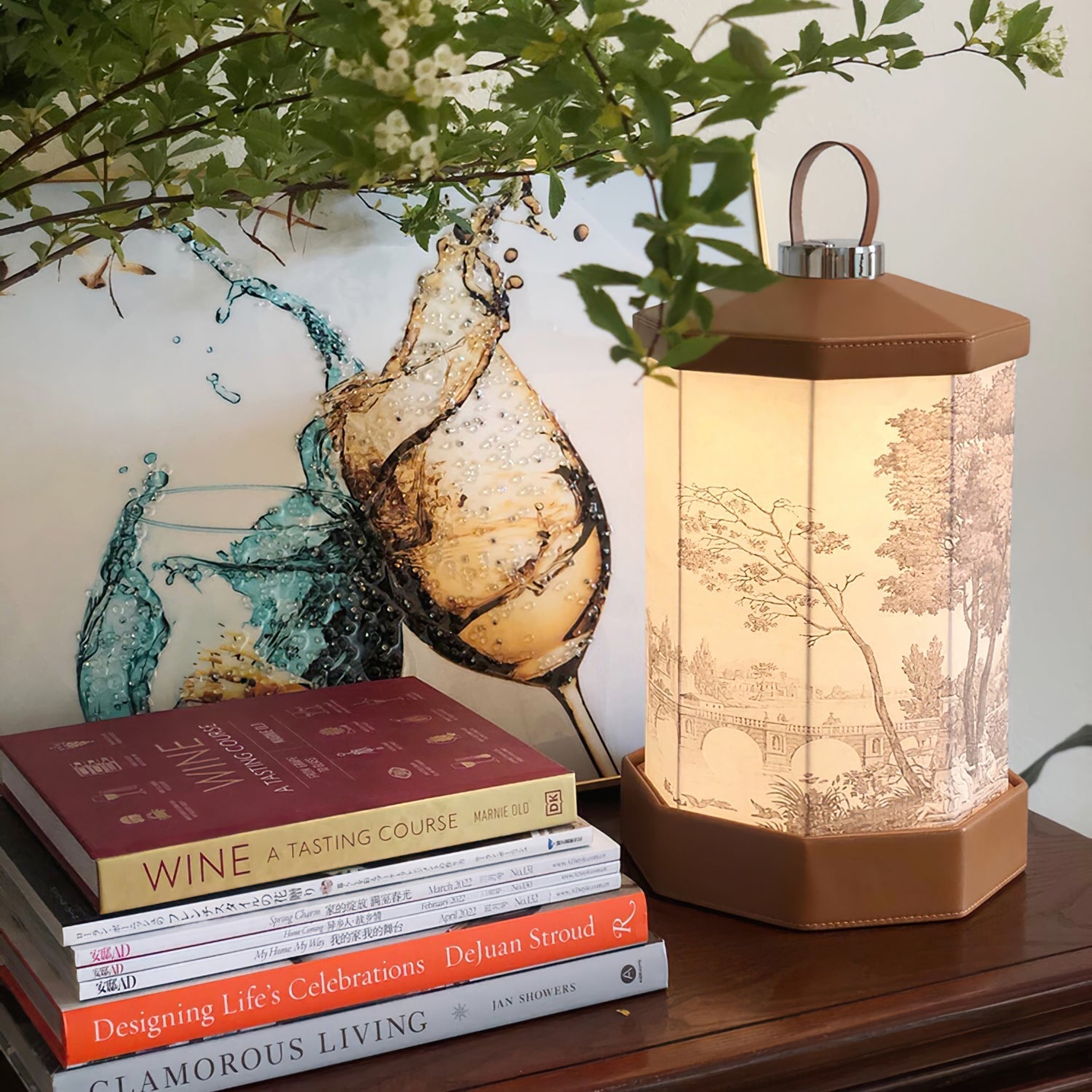 LumiCharge - Lámpara de mesa inalámbrica con batería recargable