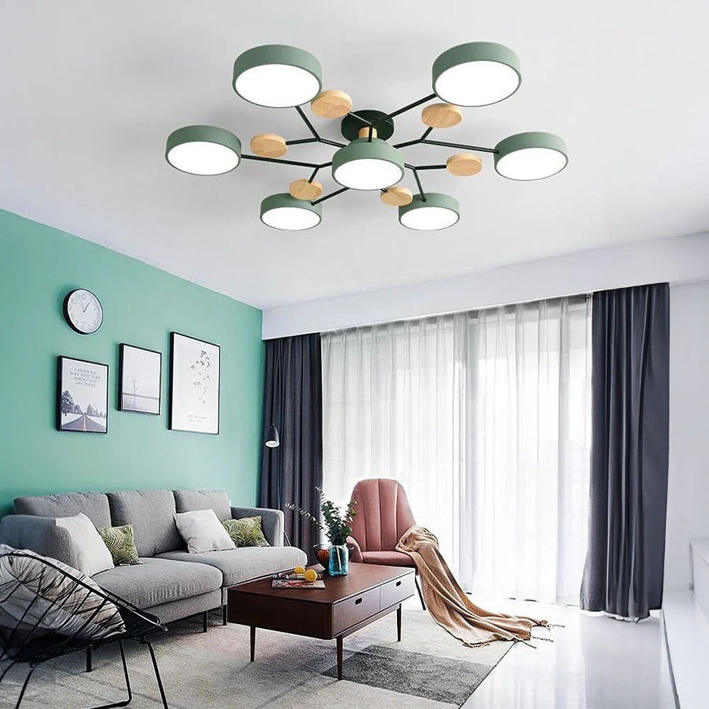 Ceiling Light Modern LED Flush Mount Chandelier - Image 2