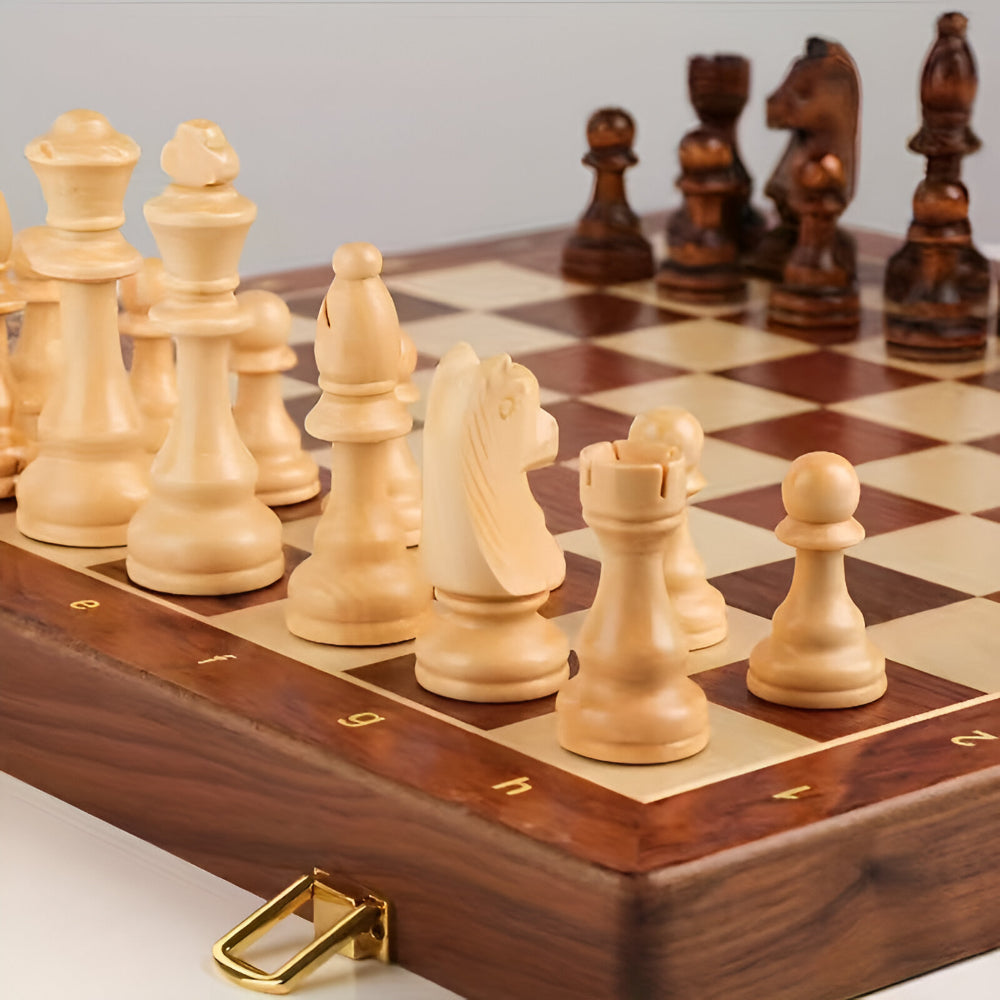 Chess Set Wood Professional Tournament Board