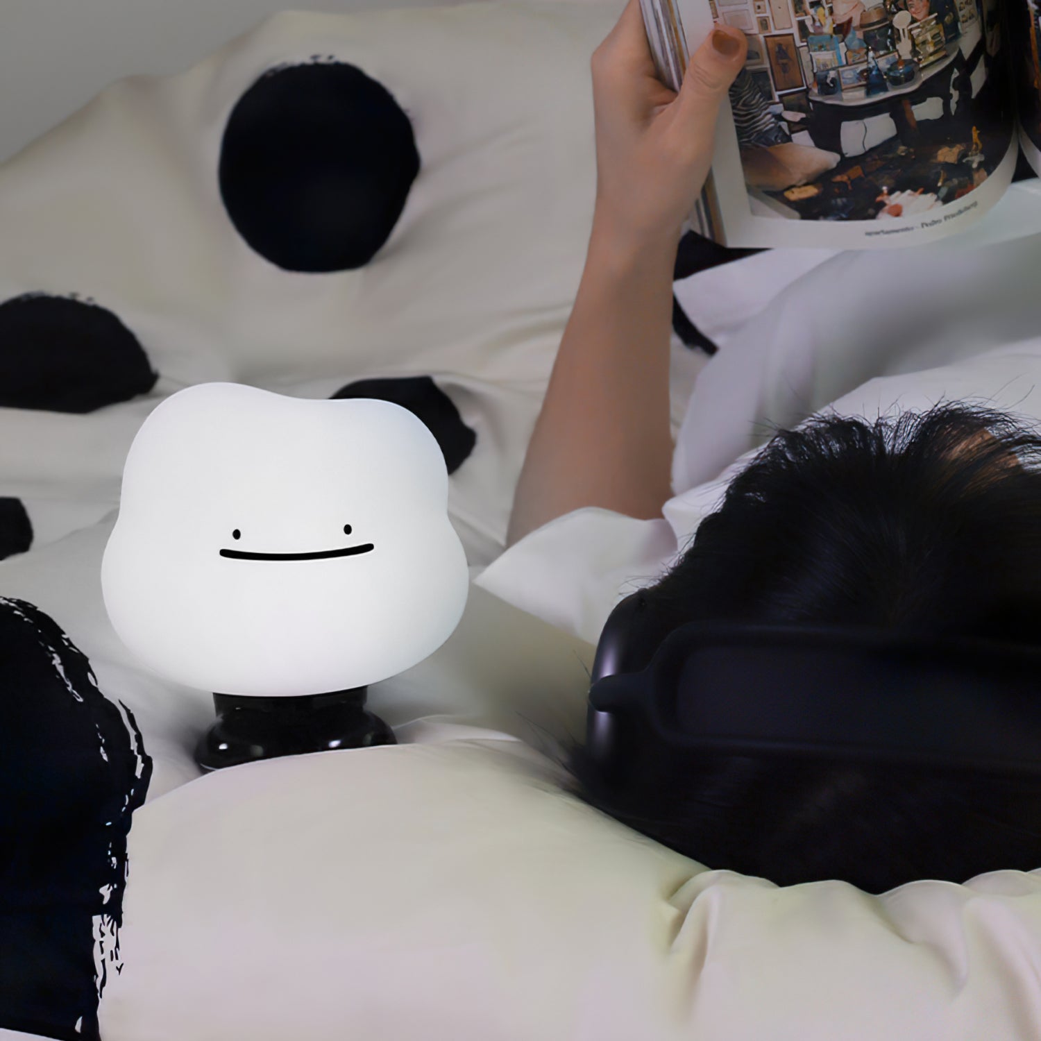 CloudLume - Oplaadbare Tafellamp met Wolkenontwerp