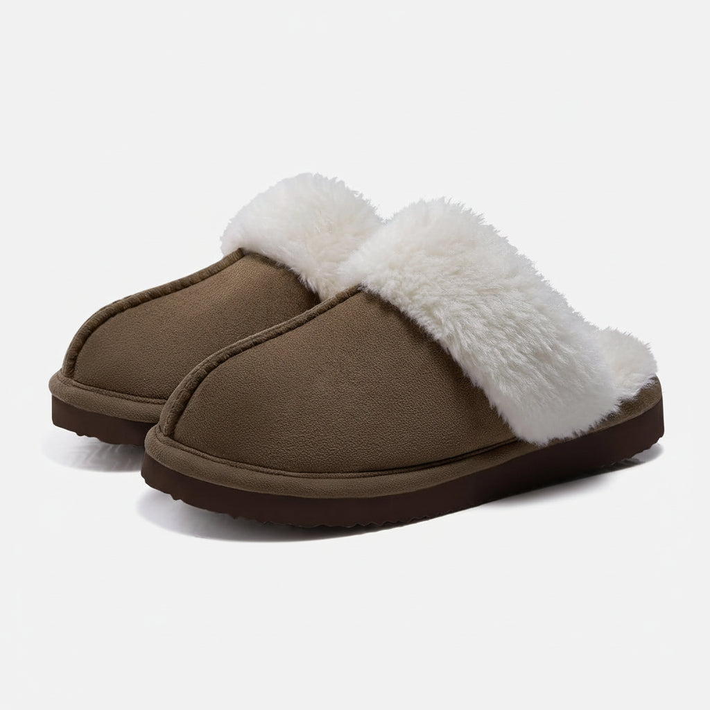 Chinelos Aconchegantes com Forro Interior Acolchoado para Senhora