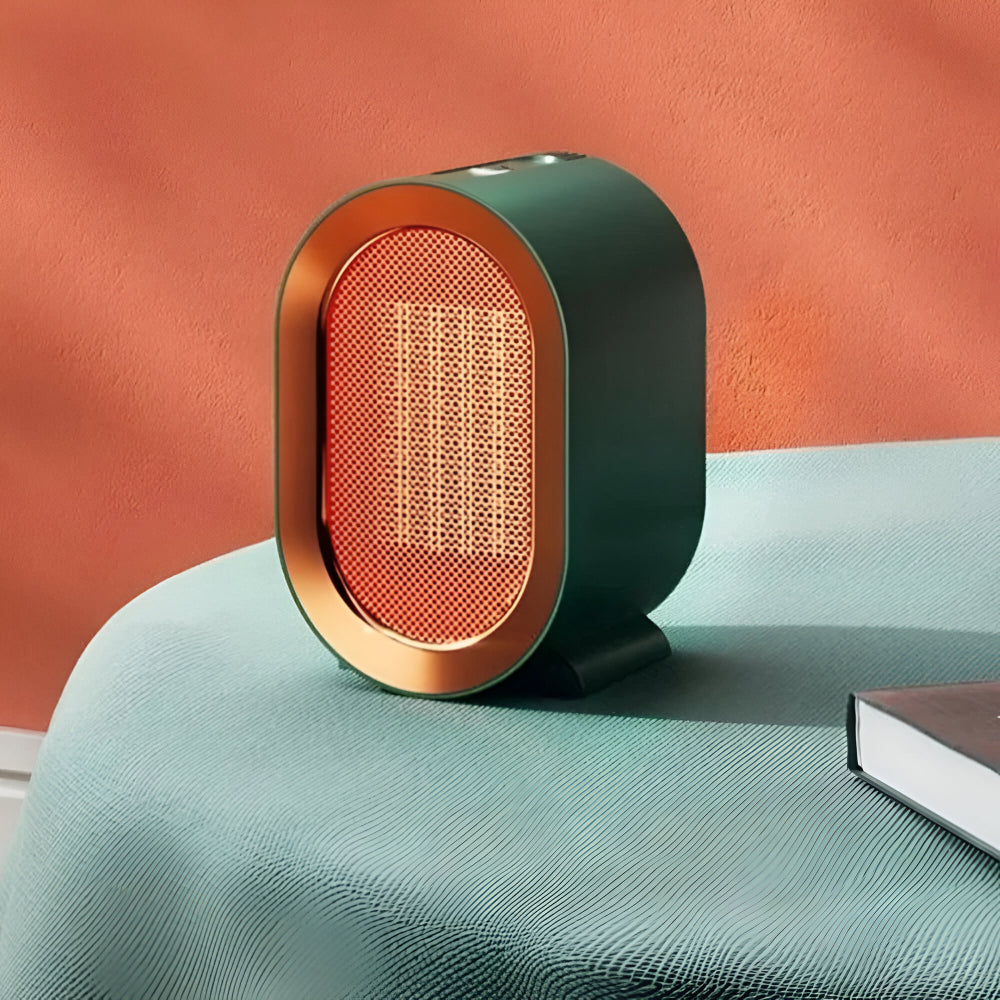 Aquecedor Elétrico Compacto Regulação de Temperatura Uso Interior