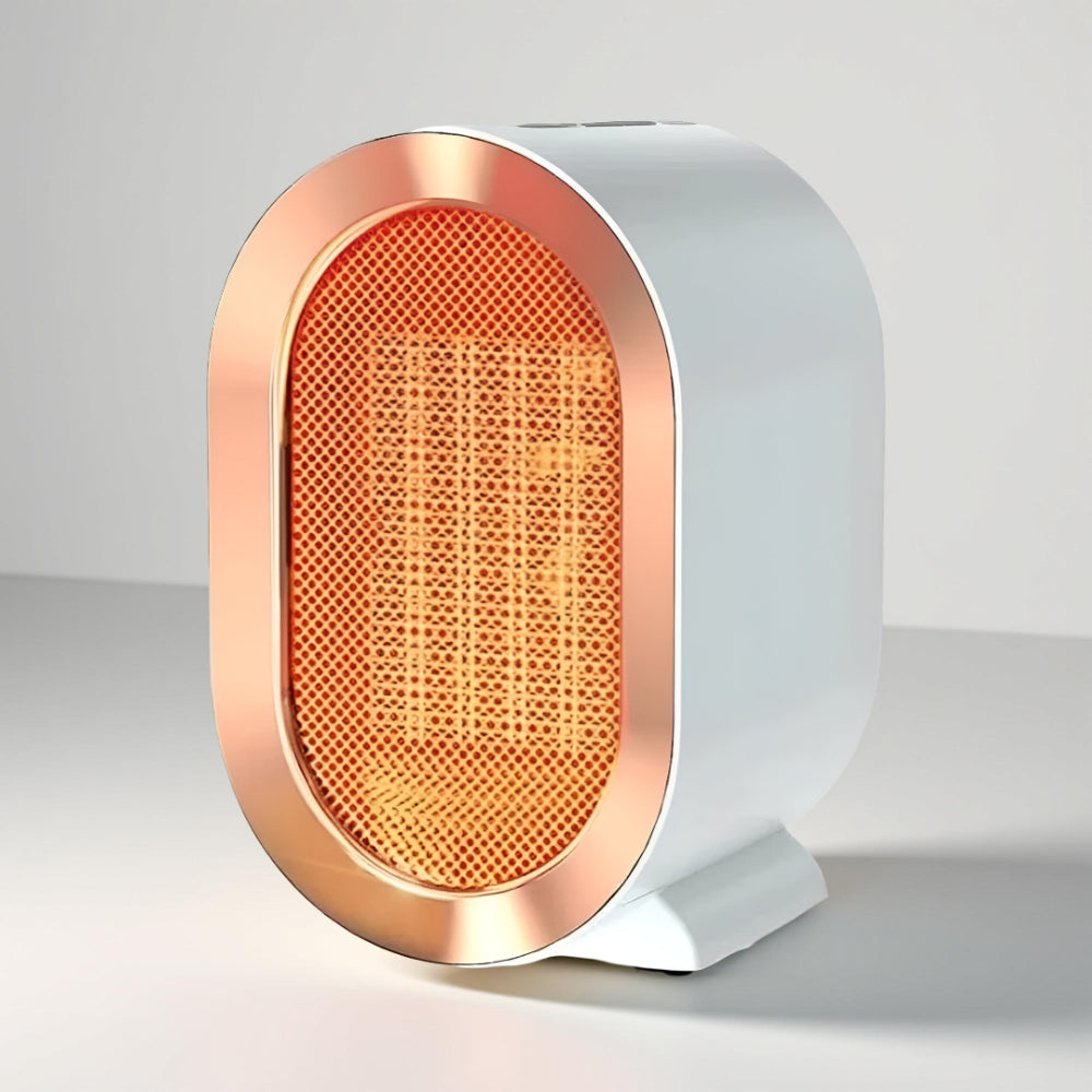 Aquecedor Elétrico Compacto Regulação de Temperatura Uso Interior