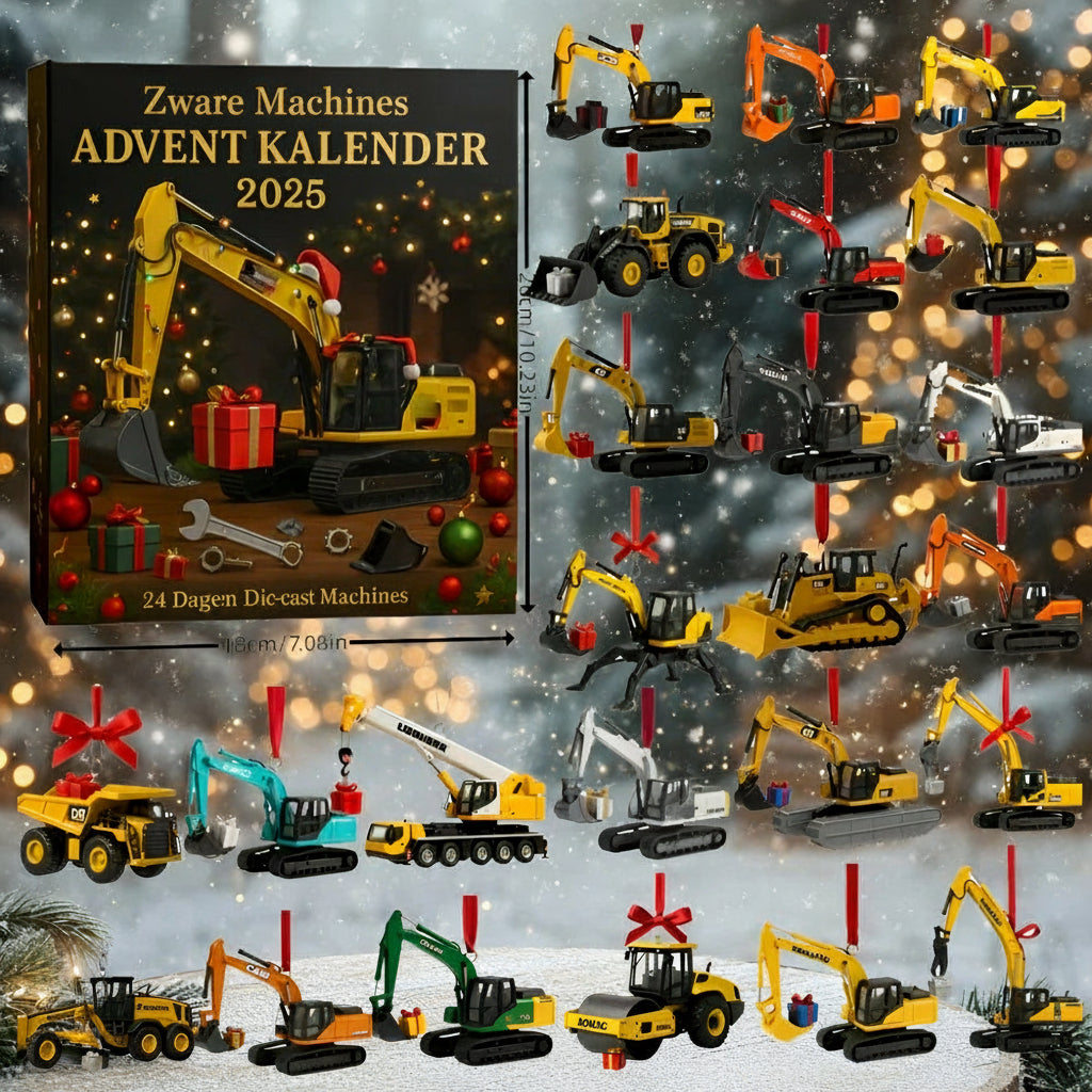Construction Machinery Advent Calendar 2025 24 Die-Cast Vehicles 5