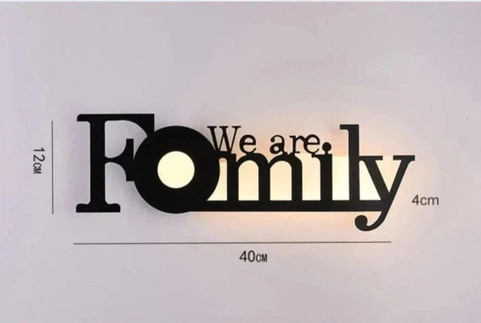 LetterGlow - Moderne LED Letterlamp voor Wandmontage – Decoratieve Verlichting