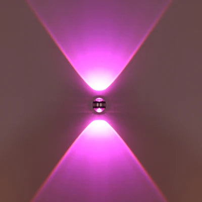 CrystalLux - Lámpara de pared de cristal LED