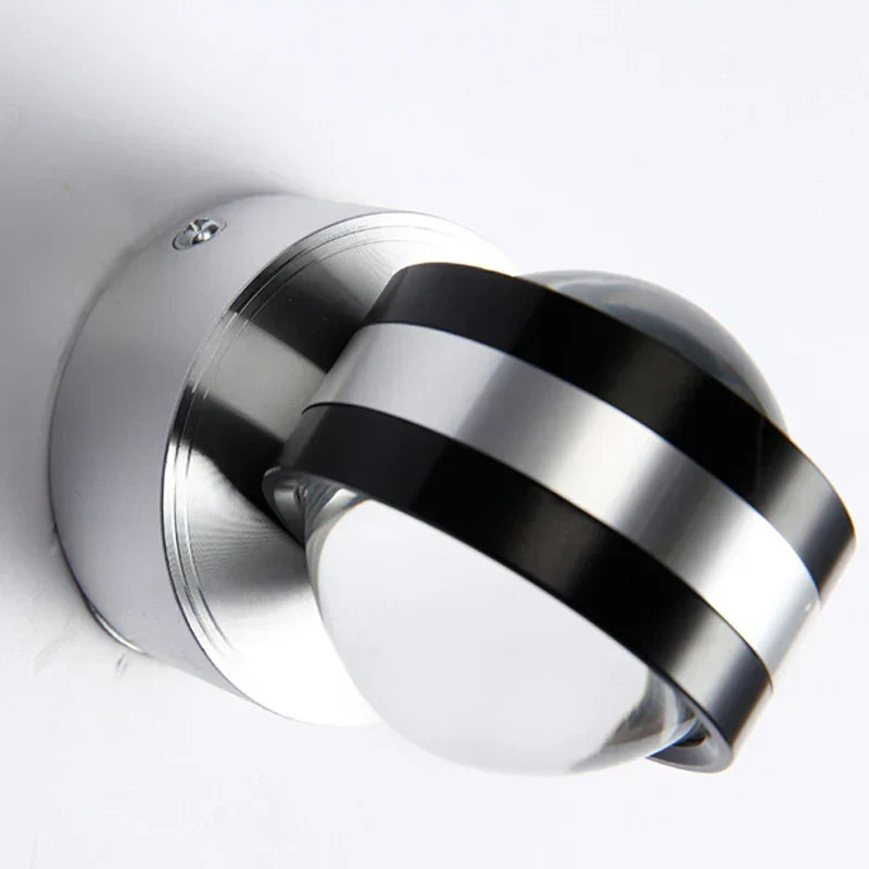 CrystalLux - Lámpara de pared de cristal LED