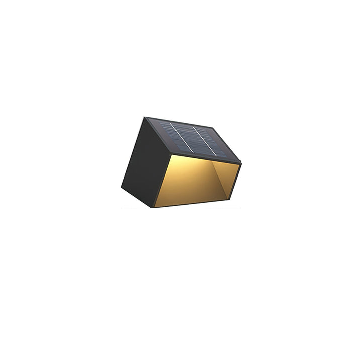 SolarCube - Modern Solar Lighting for the Garden – Cube-Shaped LED Outdoor Lamp with Warm White Light