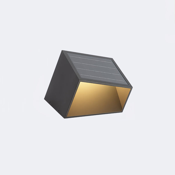 SolarCube - Modern Solar Lighting for the Garden – Cube-Shaped LED Outdoor Lamp with Warm White Light