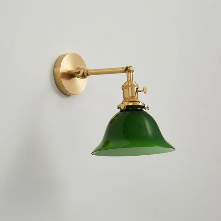 VintageGreen – Adjustable Classic Wall Lamp for Stylish Lighting