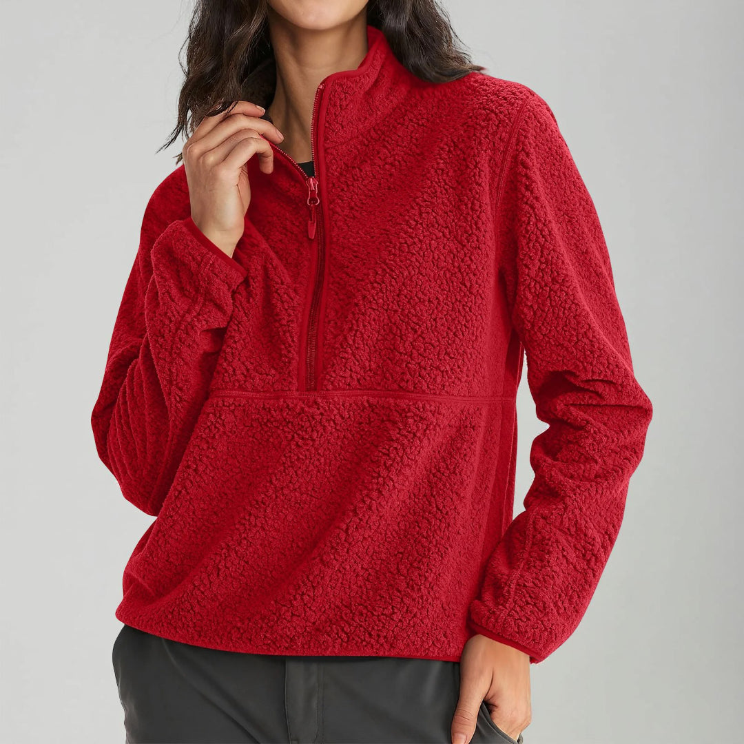 Colete de Senhora Sem Mangas com Fecho Preto Casual Superior