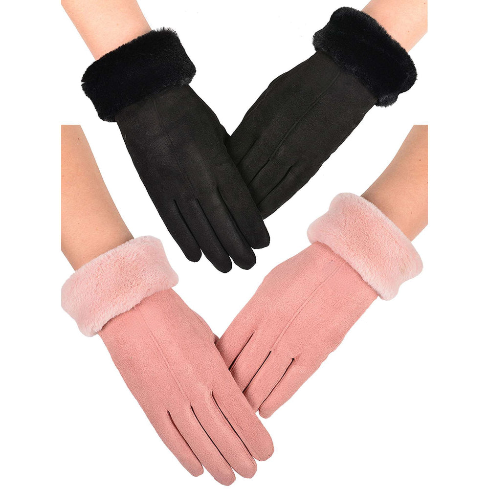 Luvas de Inverno para Senhora com Ecrã Tátil para Uso Exterior