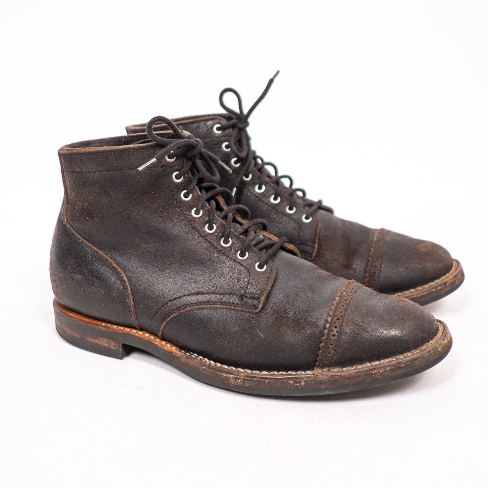 Stivaletti Uomo Pelle Robusta Stile Western Lavoro Quotidiano