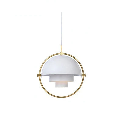 NordicElegance - Moderne Gouden LED Hanglamp in Minimalistisch Design
