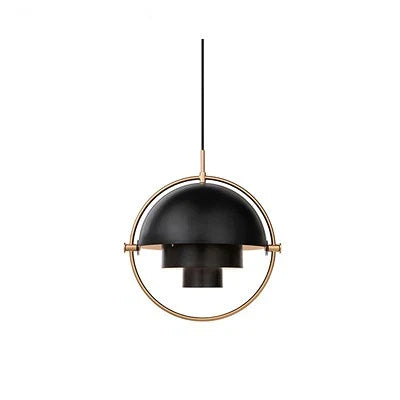 NordicElegance - Moderne Gouden LED Hanglamp in Minimalistisch Design