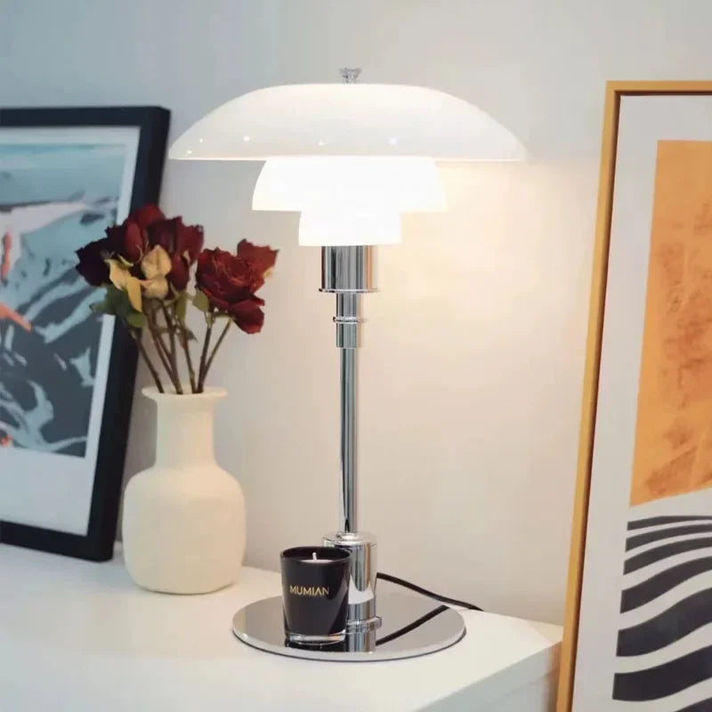 LumeSphere – Bureaulamp van Glas met Dimbare LED