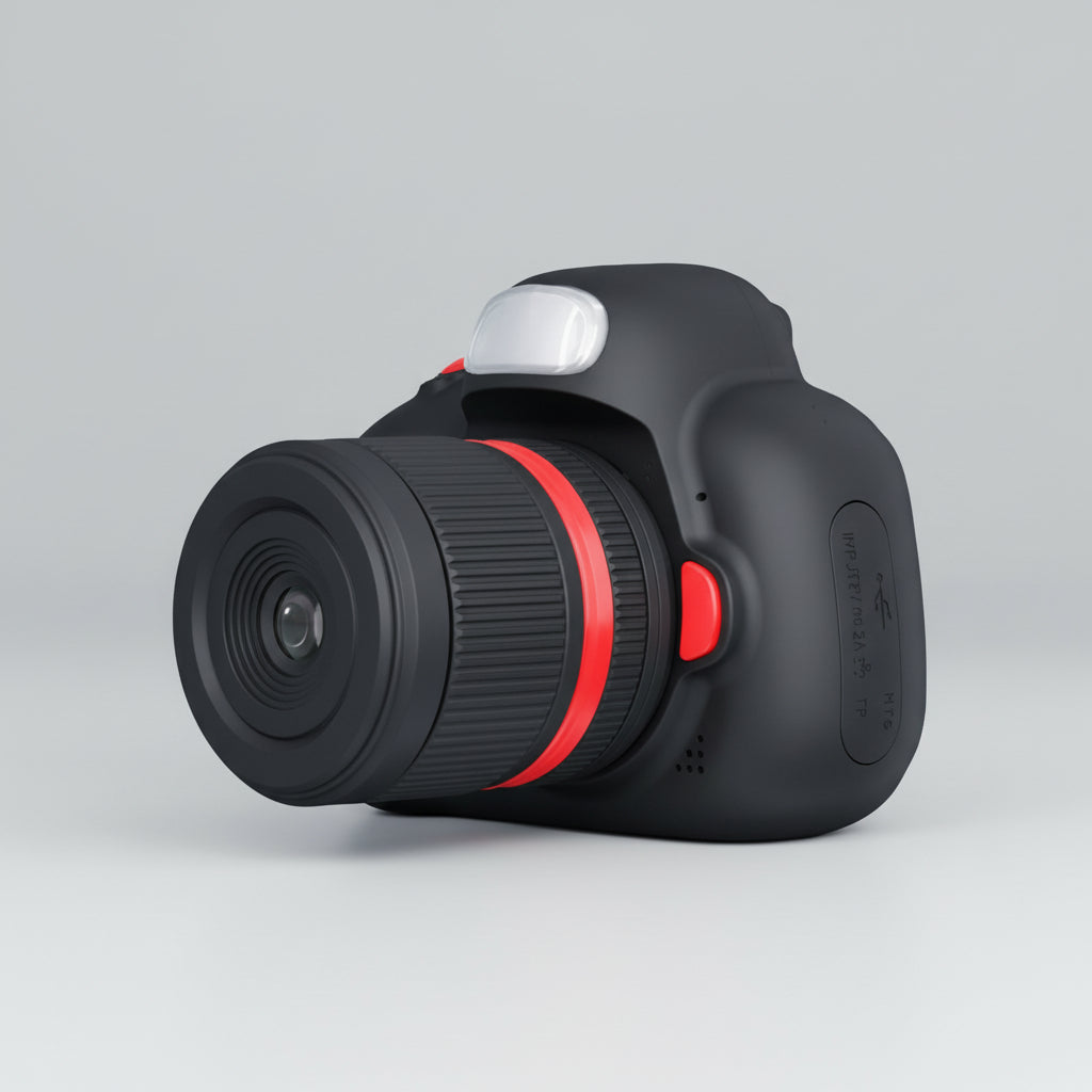 Câmara Digital Crianças Mini Fotógrafo Duas Lentes