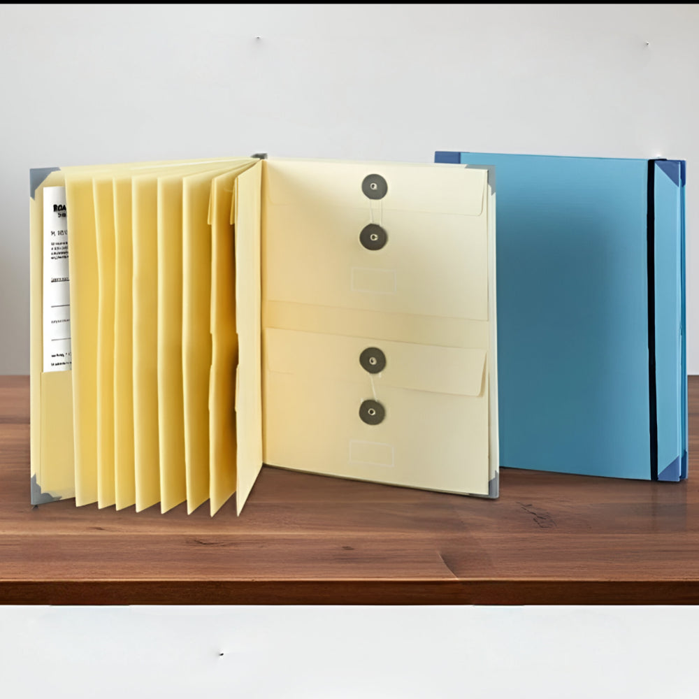 Pasta de Documentos Pasta Sanfonada Armazenamento de Documentos Importantes