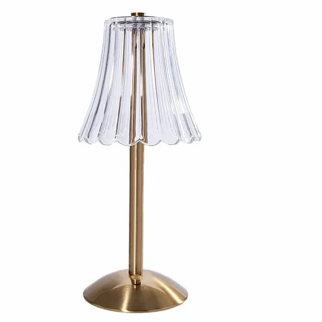 LumiVista – Draadloze LED Tafellamp met Dimfunctie, Oogvriendelijke Nachtlamp