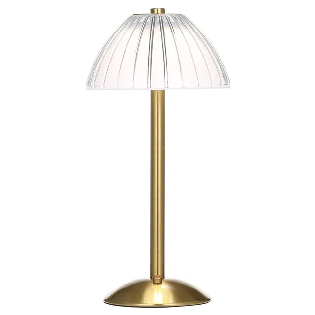 LumiVista – Draadloze LED Tafellamp met Dimfunctie, Oogvriendelijke Nachtlamp