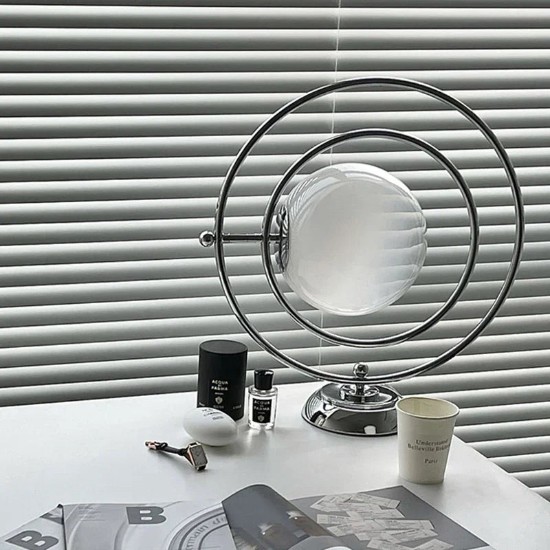NordicMoon - Lámpara de mesa LED elegante para sala de estar y dormitorio | Regulable con 3 colores de luz