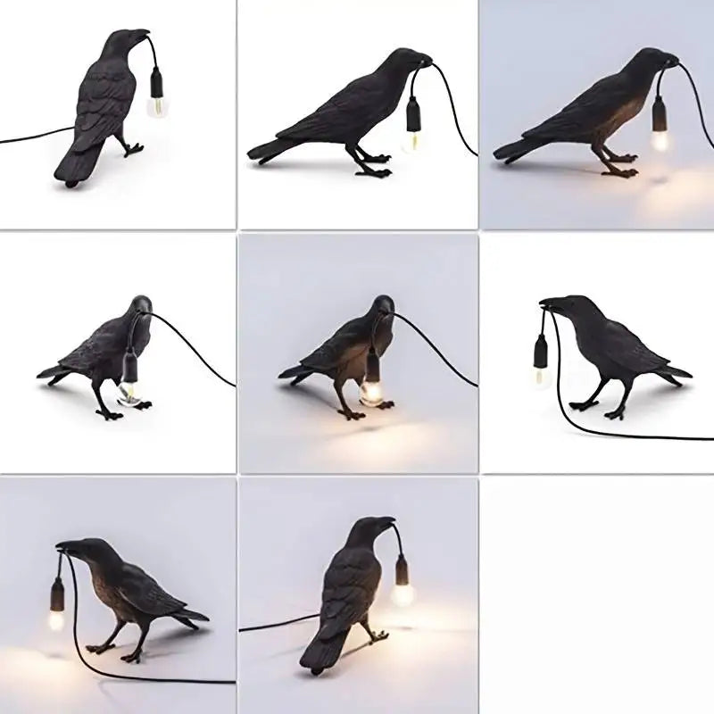 ShadowGlow - Lámpara LED Vintage en Estilo Gótico para Iluminación Ambiental Mística