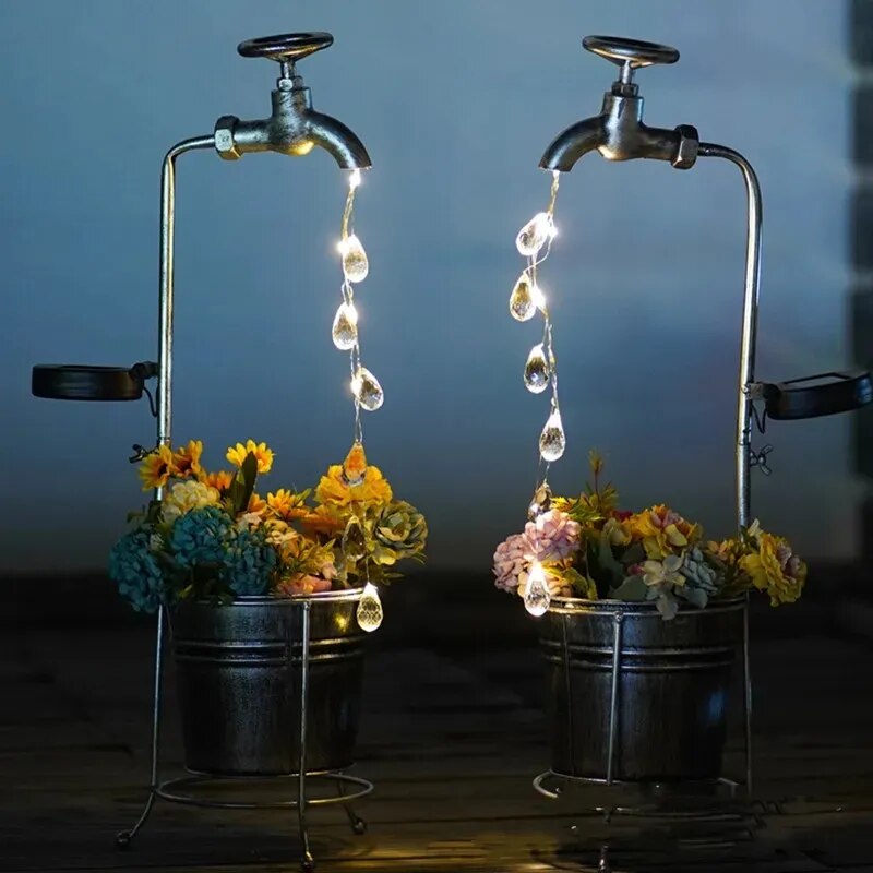 LumiKraan - Solar LED Crane Garden Lamp – Decorative Ambient Lighting for Outdoors
