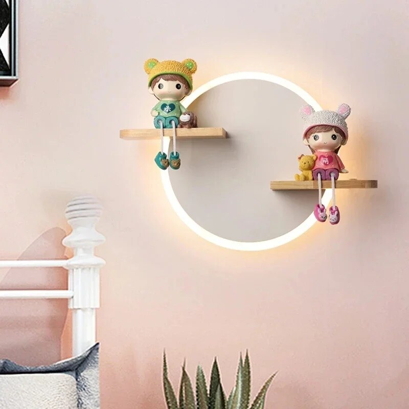 CrystalGlow - Creatieve Noordse Wandverlichting