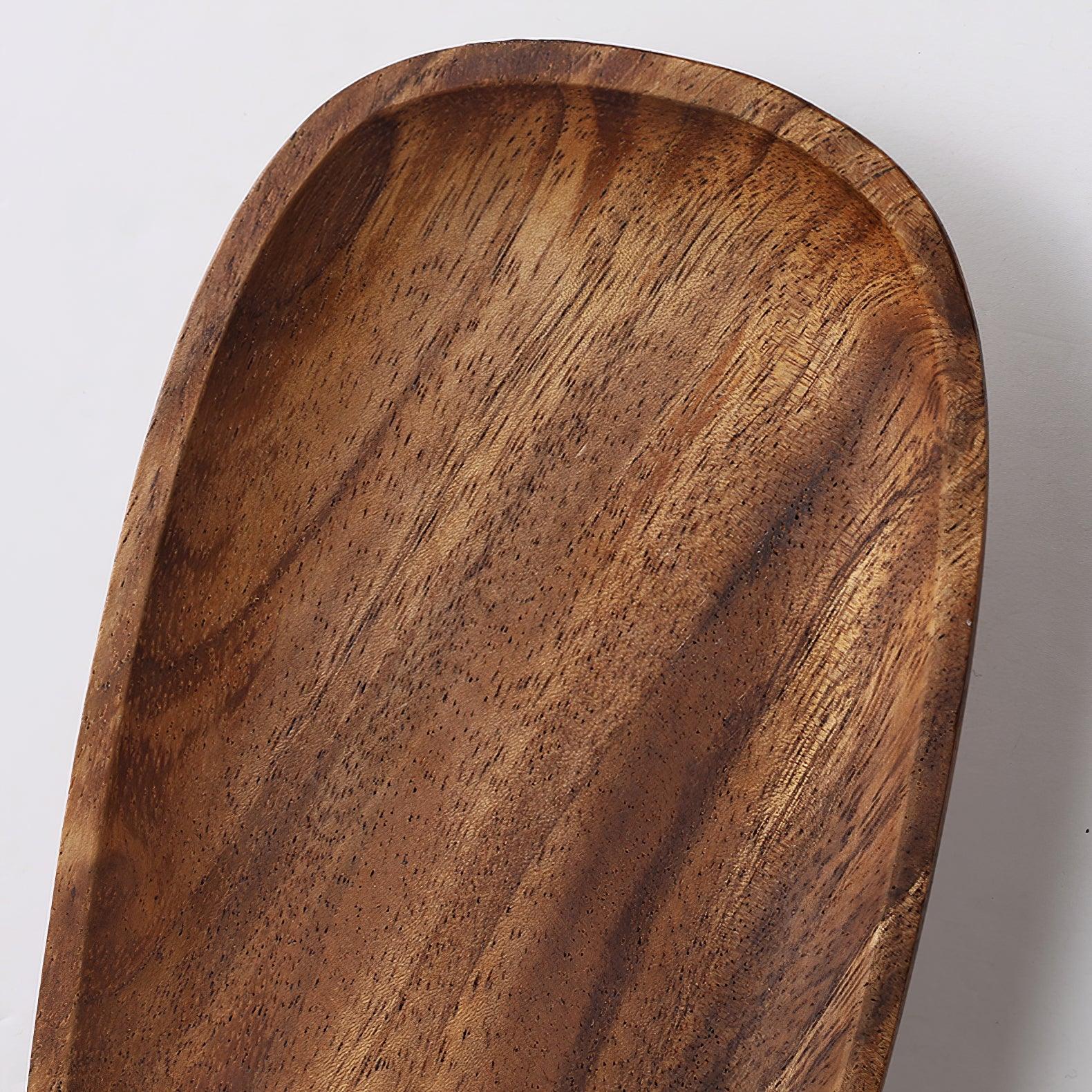 WoodGlo – Lámpara de pared minimalista de madera maciza con iluminación LED
